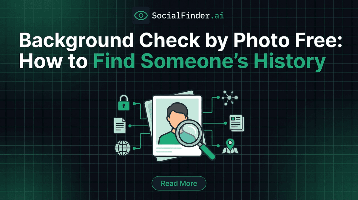 Background check by photo free
