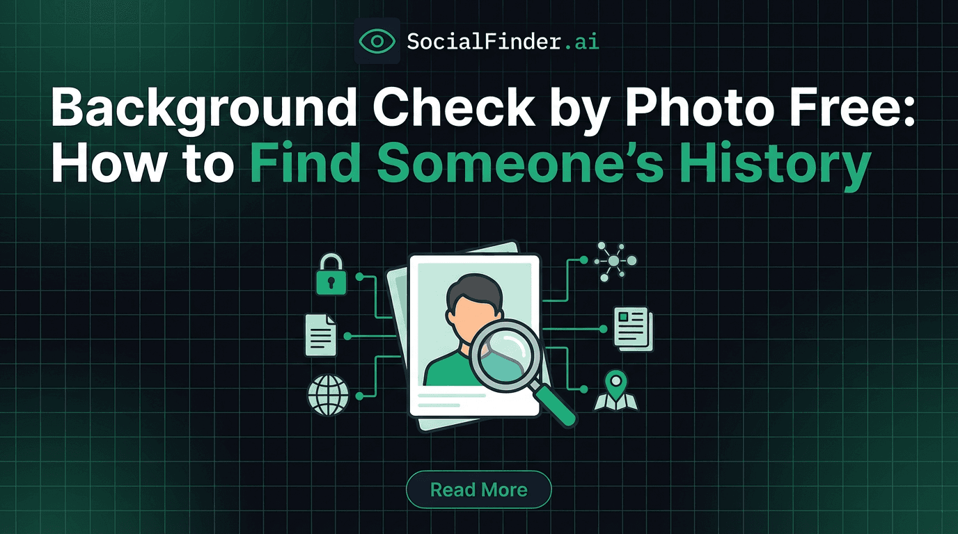 Background check by photo free