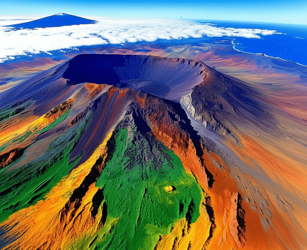 AI geolocation detection showing estimated photo location on satellite map